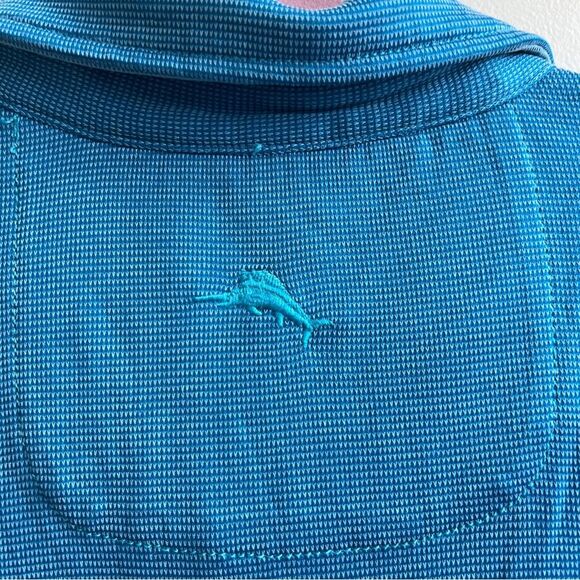 Tommy Bahama blue Breezeway Spectator Polo shirt Size Large - Picture 6 of 7